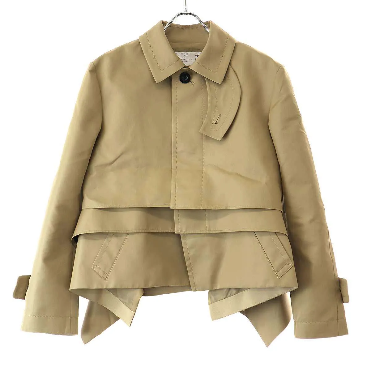 sacai サカイ 23SS Cotton Gabardine Blouson コットンギャバジンブルゾン