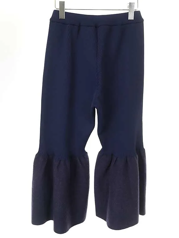 CFCL シーエフシーエル PORTRAIT MOHAIR PANTS 1 ボリュームモヘアフレアパンツ