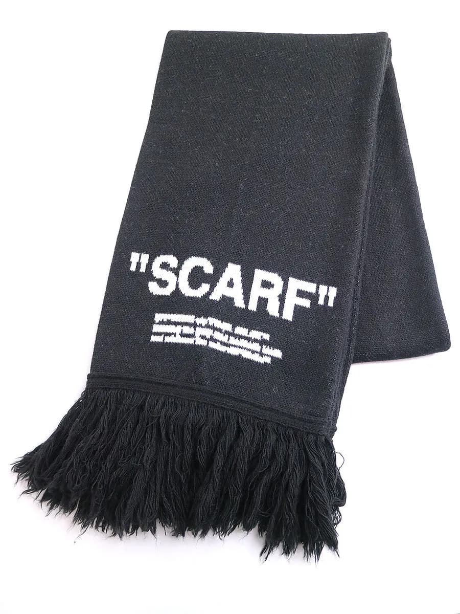 OFF-WHITE オフホワイト 18AW QUOTE SCARF マフラー