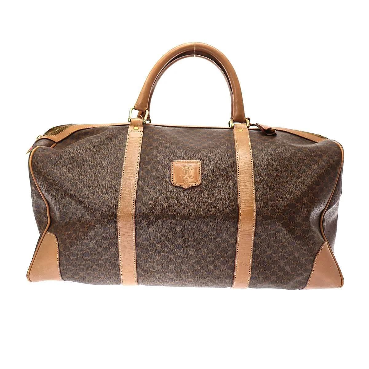 CELINE セリーヌ マカダムボストンバッグ