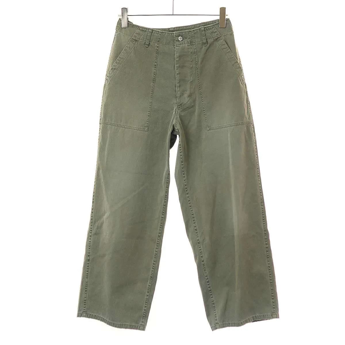 A.PRESSE ア プレッセ 25AW Vintage Utility Pants SAGE ユーティリティパンツ