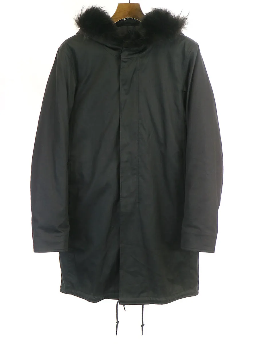 LAD MUSICIAN ラッドミュージシャン 14AW 中綿ライナー付きコヨーテファーモッズコート