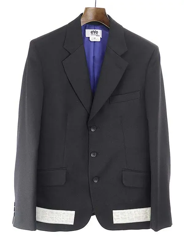 JUNYA WATANABE アイ ジュンヤワタナベ コムデギャルソンマン 18AW リフレクターテーラードジャケット