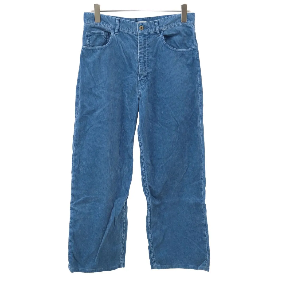 AURALEE オーラリー 25SS PIGMENT DYE FINX CORDUROY WIDE 5P PANTS コーデュロイワイドパンツ A25SP01PD