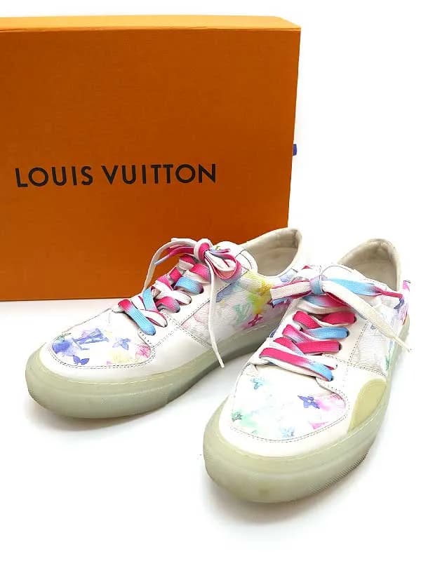 LOUIS VUITTON ルイヴィトン LVオリ・ライン ウォーターカラー スニーカー