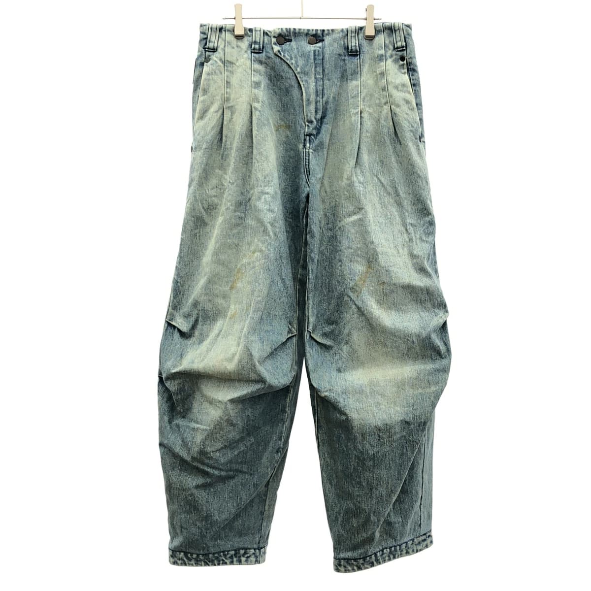 DEVOA デヴォア Denim Baggy Pants デニムバギーパンツ