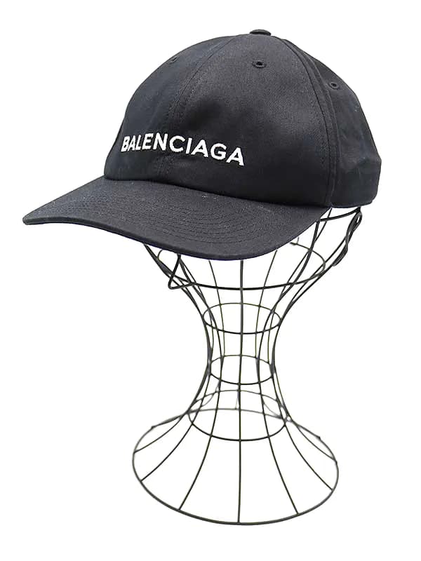 BALENCIAGA バレンシアガ ロゴ刺繍キャップ