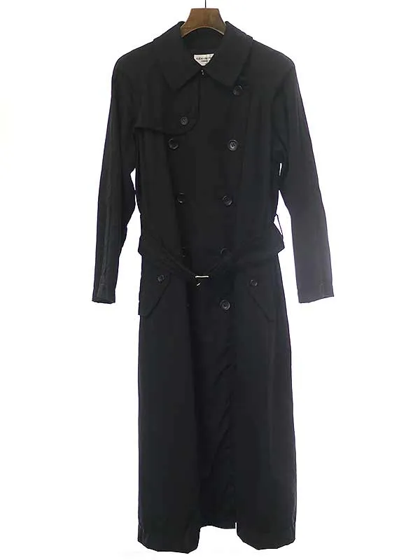 COMME des GARCONS ローブドシャンブル コムデギャルソン 2002SS ウールギャバジントレンチコート