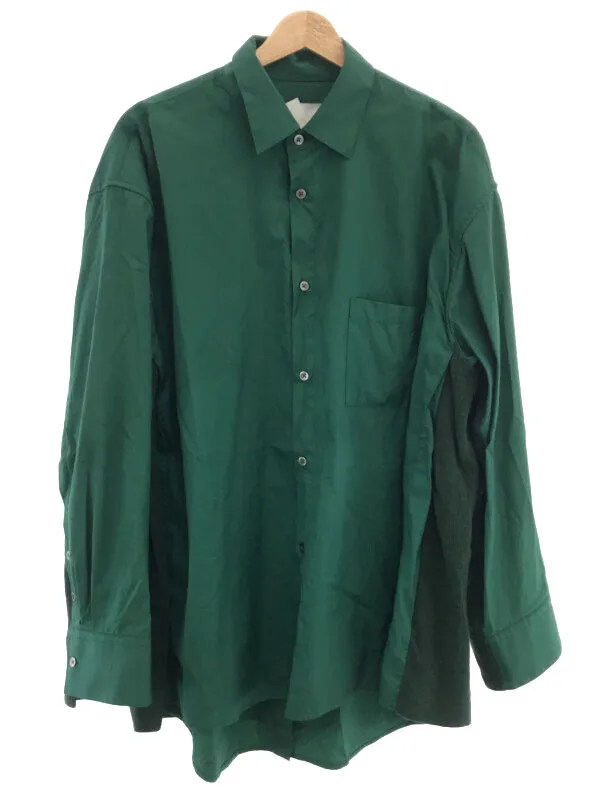 stein シュタイン 21SS Oversized Knit Combination Shirt ニットコンビシャツ