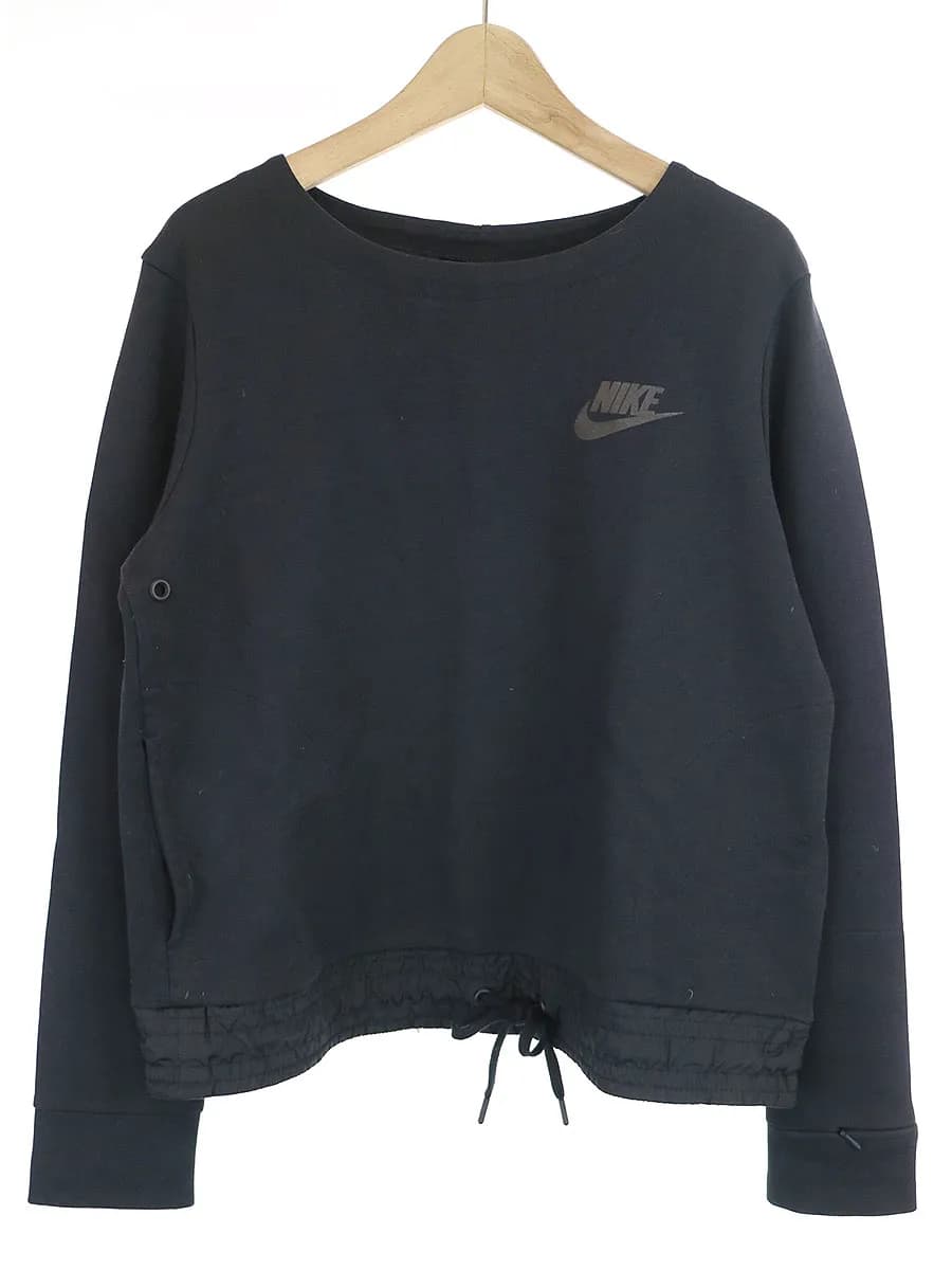 NIKE ナイキ ロゴプリントドローコードスウェットトレーナー