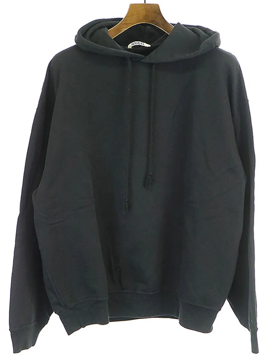 AURALEE オーラリー 18AW SUPER SOFT HEAVY SWEAT P/O PARKA プルオーバーパーカー