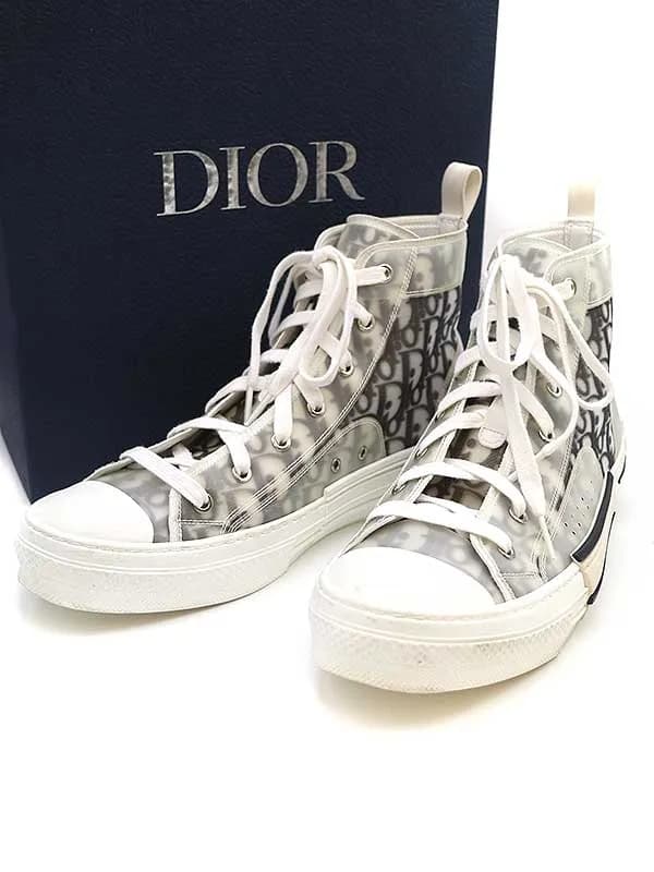Dior HOMME ディオール 20AW B23 オブリークハイカットスニーカー