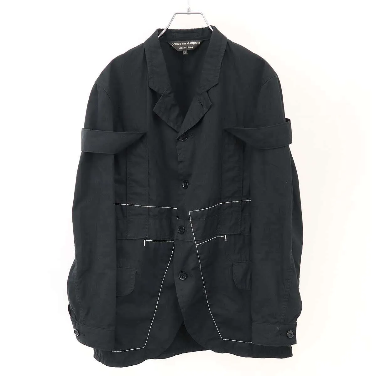 COMME des GARCONS コム デギャルソンオムプリュス 2004SS ハーネスドッキングステッチジャケット