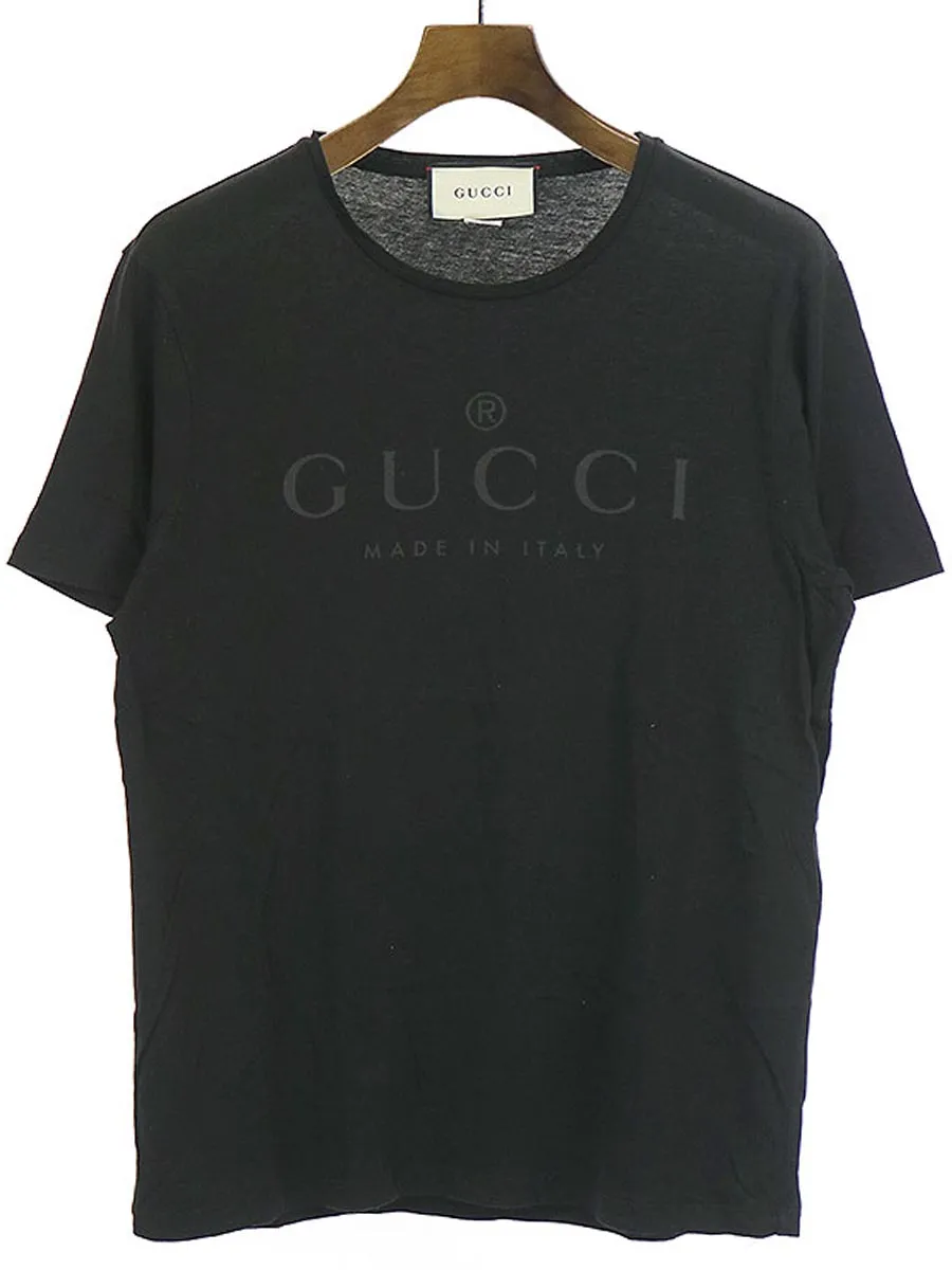 GUCCI GUCCI ロゴプリントTシャツ