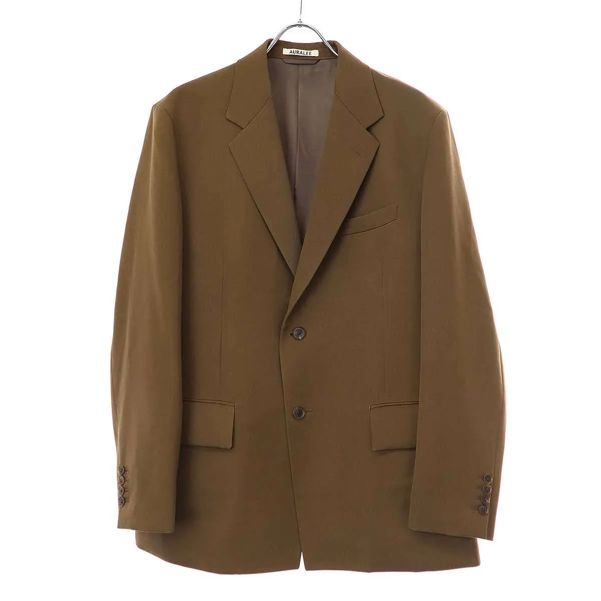 AURALEE オーラリー 23SS LIGHT WOOL MAX GABARDINE JACKET ライトウールマックスギャバジンジャケット