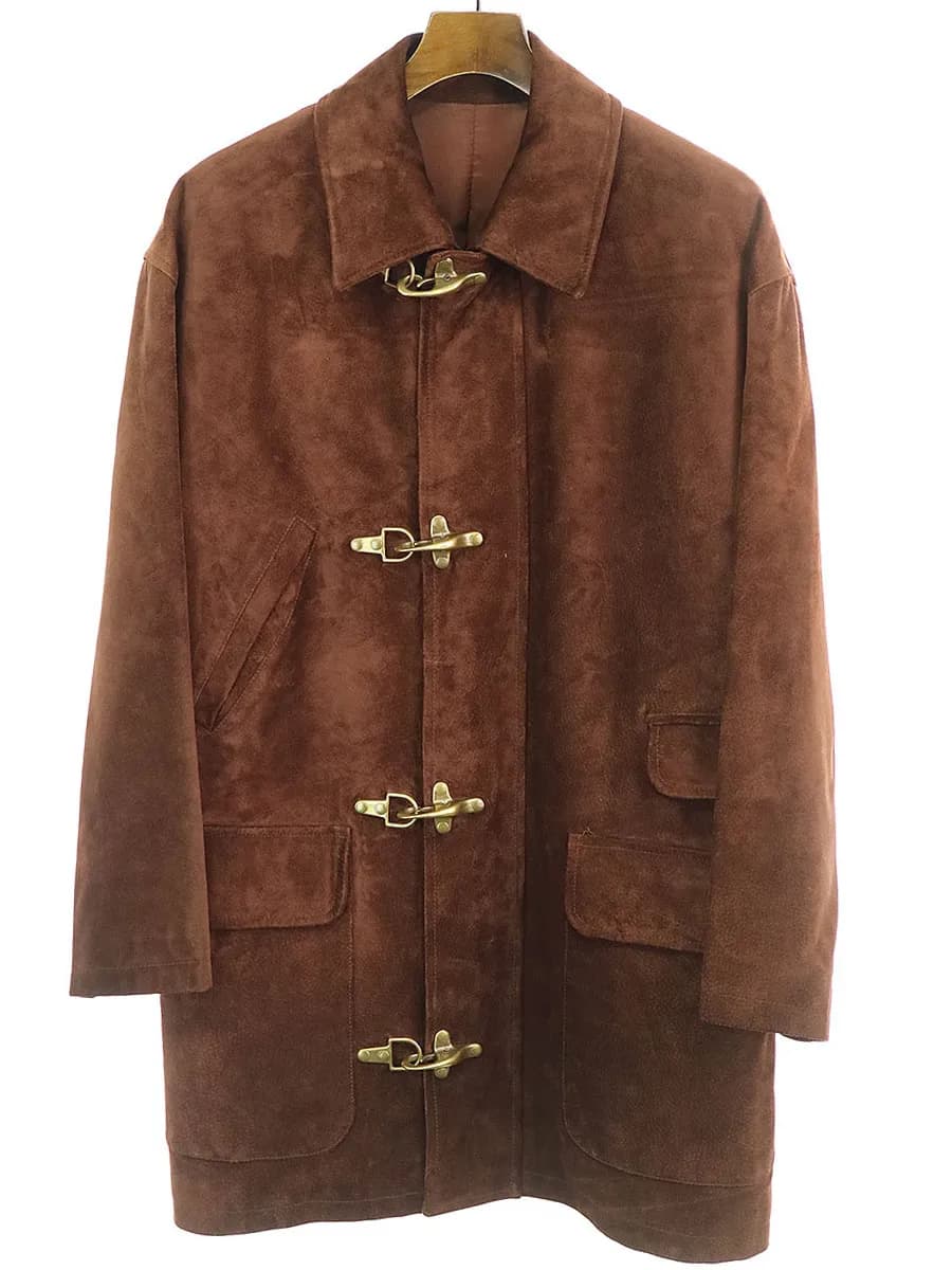 HERMES HERMES レザーコート