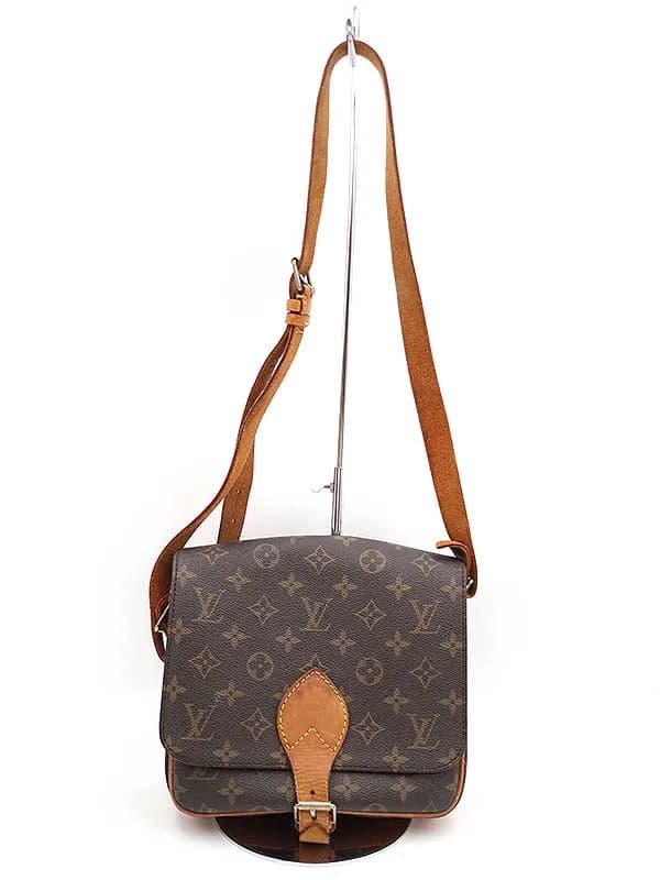 LOUIS VUITTON ルイヴィトン 1986年製 カルトシエール22 モノグラムレザーショルダーバッグ M51253