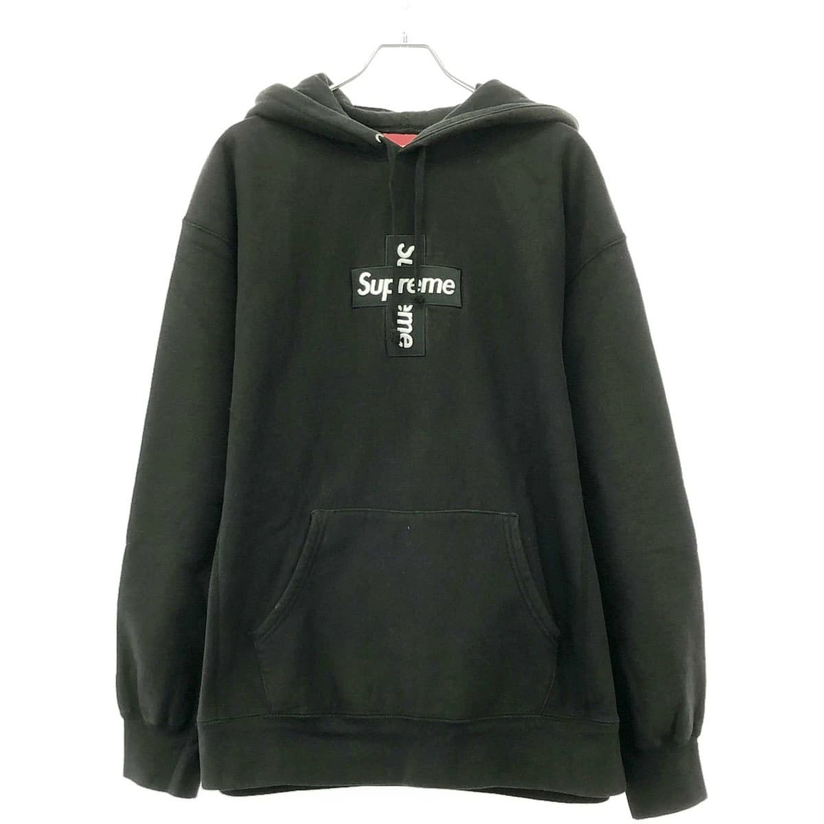Supreme シュプリーム Cross Box Logo Hooded Sweatshirt クロスボックスロゴパーカー