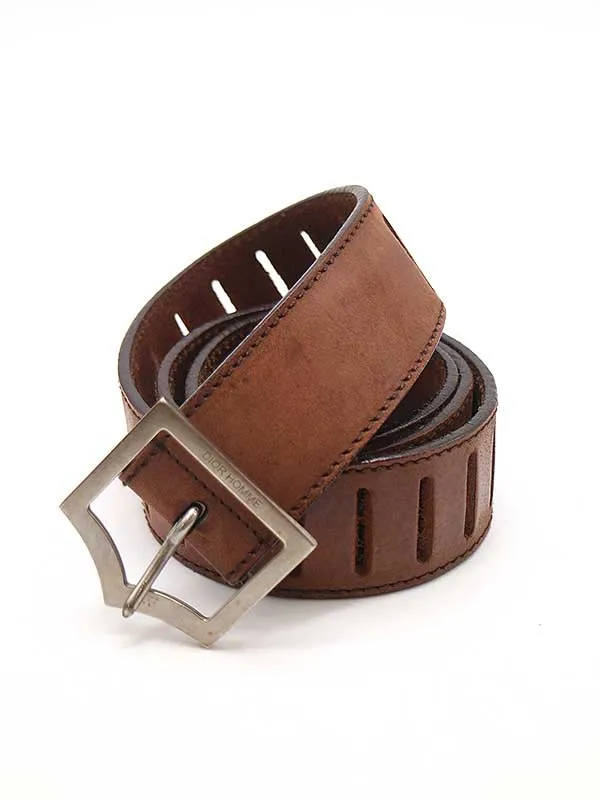 Dior HOMME ディオールオム 2005SS Dバックル カッティングレザーベルト