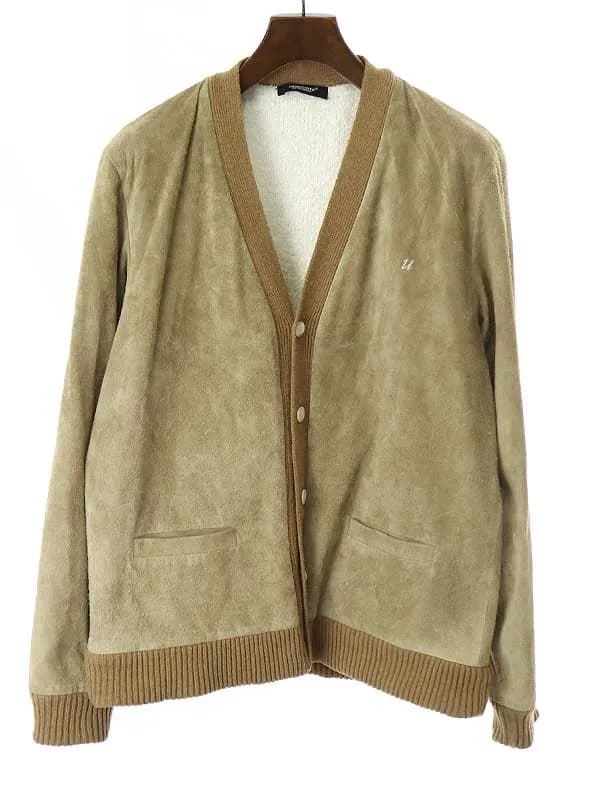 UNDERCOVER アンダーカバー 18AW スエードレザーボアカーディガン ジャケット