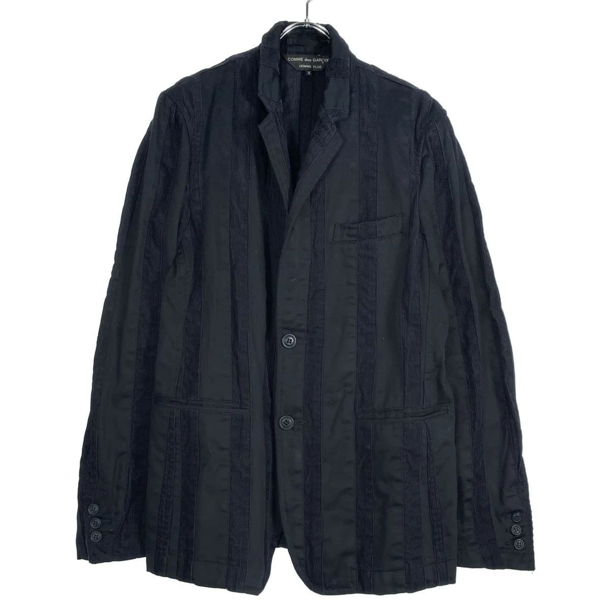 COMME des GARCONS コム デギャルソンオムプリュス 11SS コーデュロイラインテーラードジャケット PG-J093 ネイビー M