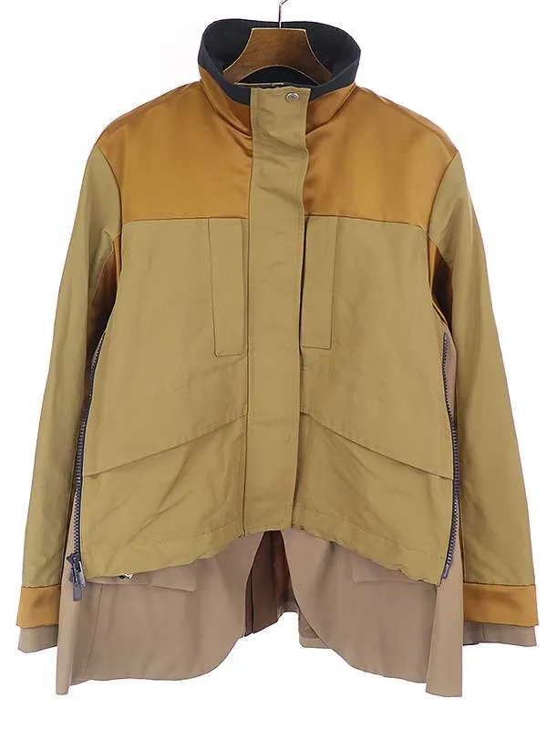 sacai サカイ 22SS Grosgrain Mix Blouson.グロスグランミックスブルゾン