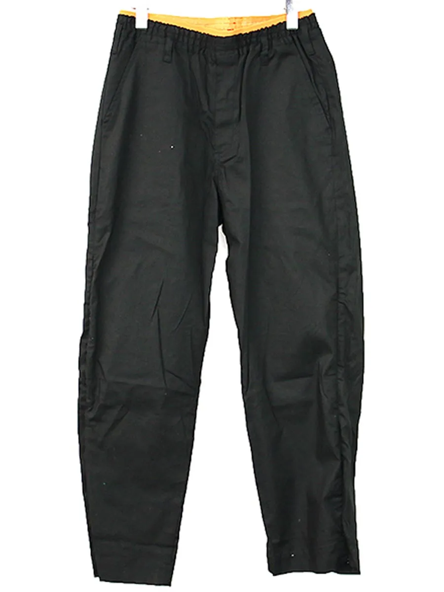 Sasquatchfabrix. サスクワッチファブリックス 18SS リフレクターラインワイドシルエットワークパンツ