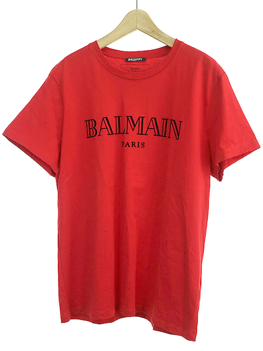 BALMAIN HOMME バルマン オム ロゴワッペンTシャツ