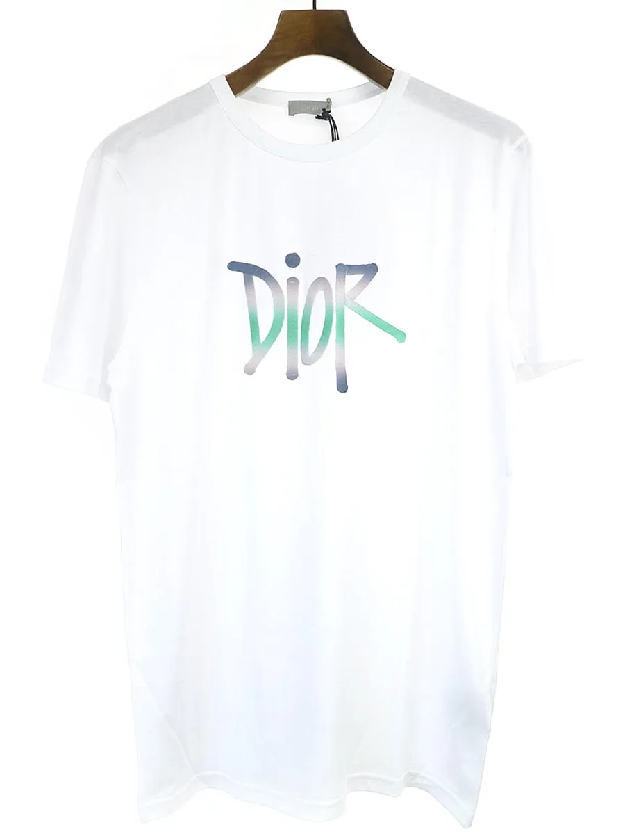 Dior HOMME ディオールオム 『 DIOR AND SHAWN 』 20AW シグネチャー刺繍オーバーサイズドTシャツ