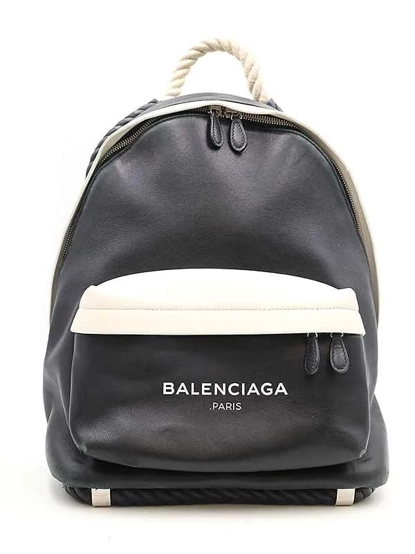BALENCIAGA バレンシアガ ロープハンドルレザーバックパック