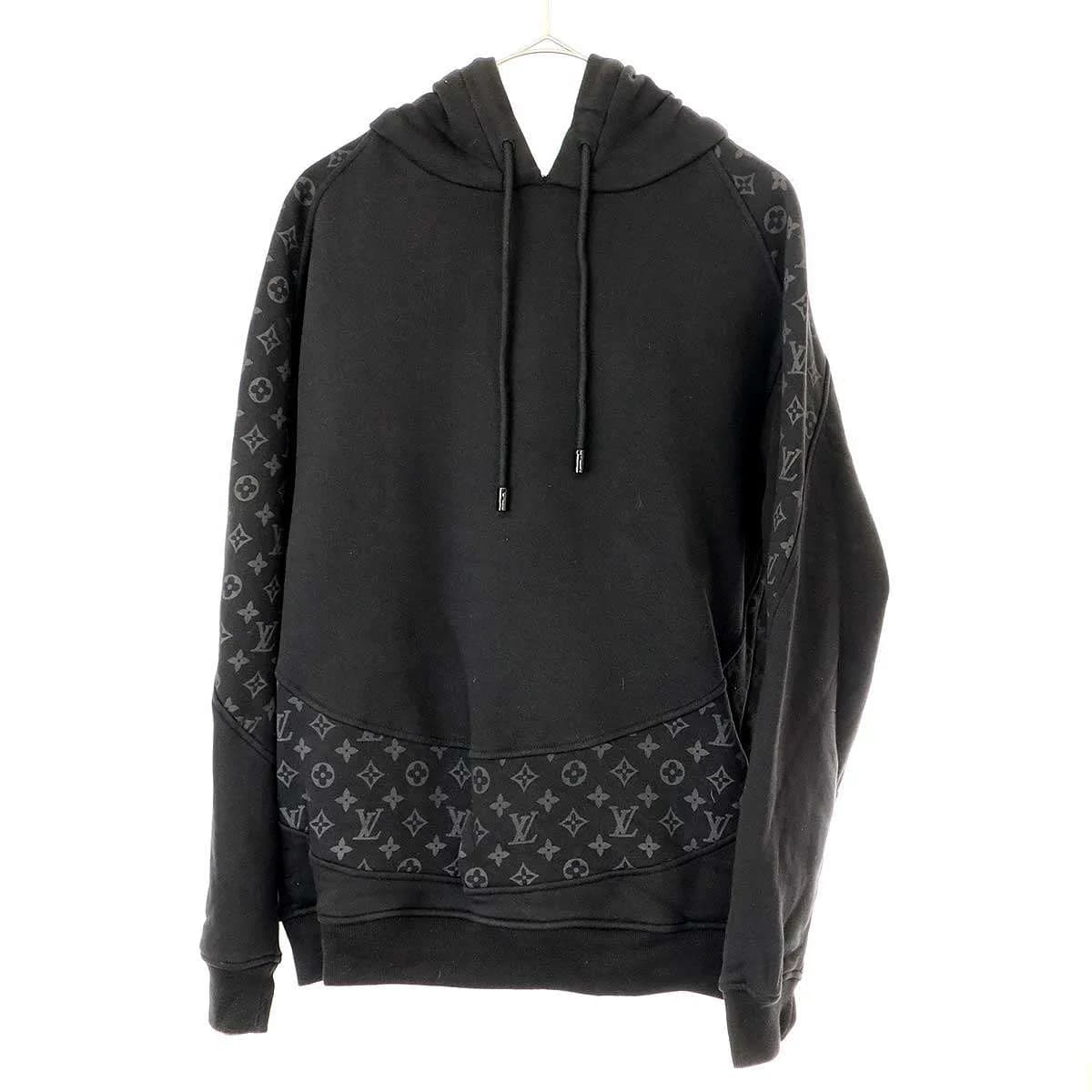 LOUIS VUITTON ルイヴィトン 21SS サークルカットモノグラムパーカー