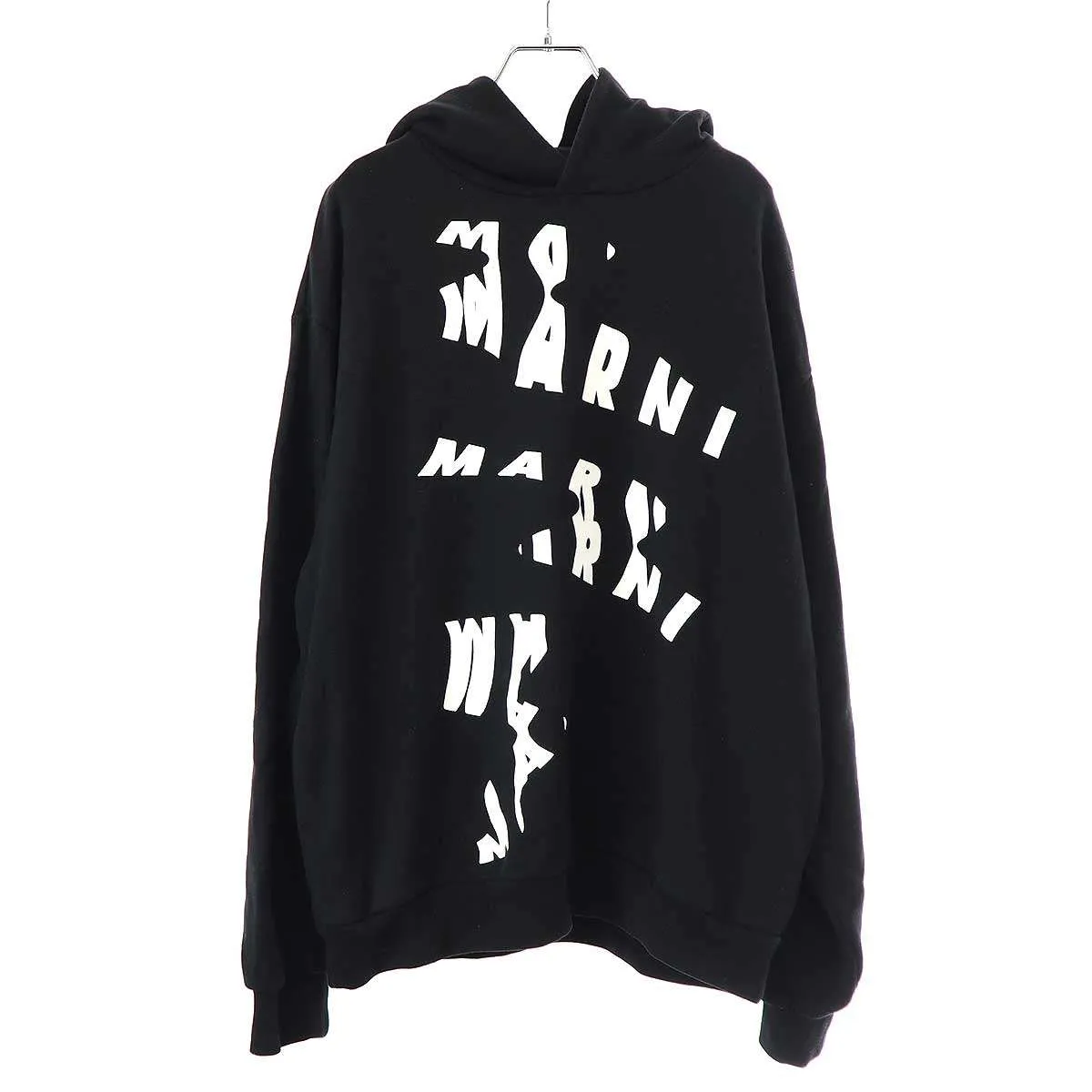 MARNI マルニ 22AW ロゴグラフィックプルオーバーパーカー