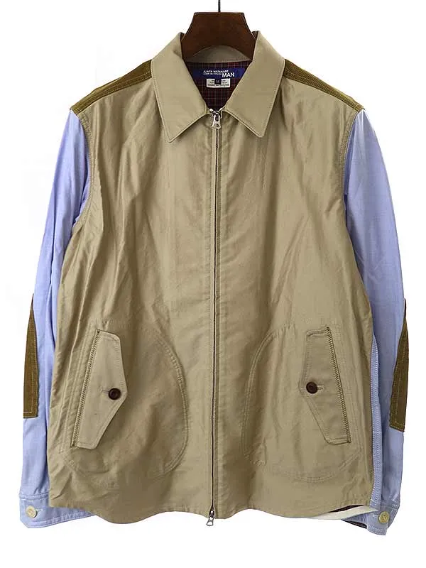 JUNYA WATANABE ジュンヤワタナベ コムデギャルソンマン 19AW ドッキングジップアップブルゾン