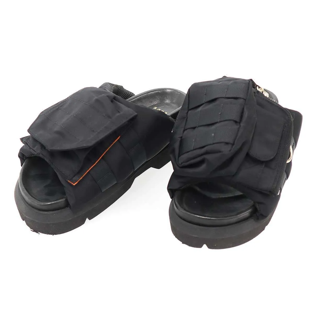 sacai サカイ 24SS Pocket Slides ポケットデザインサンダル