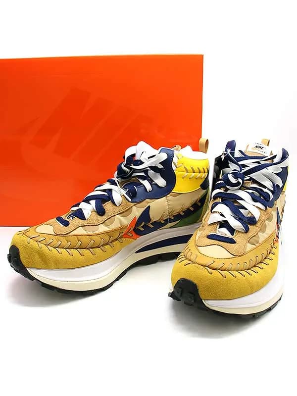 sacai サカイ×ナイキ×ジャンポールゴルチェ 22SS LDVAPOR WAFFLE MIX ヴェイパーワッフルスニーカー DH9186-200
