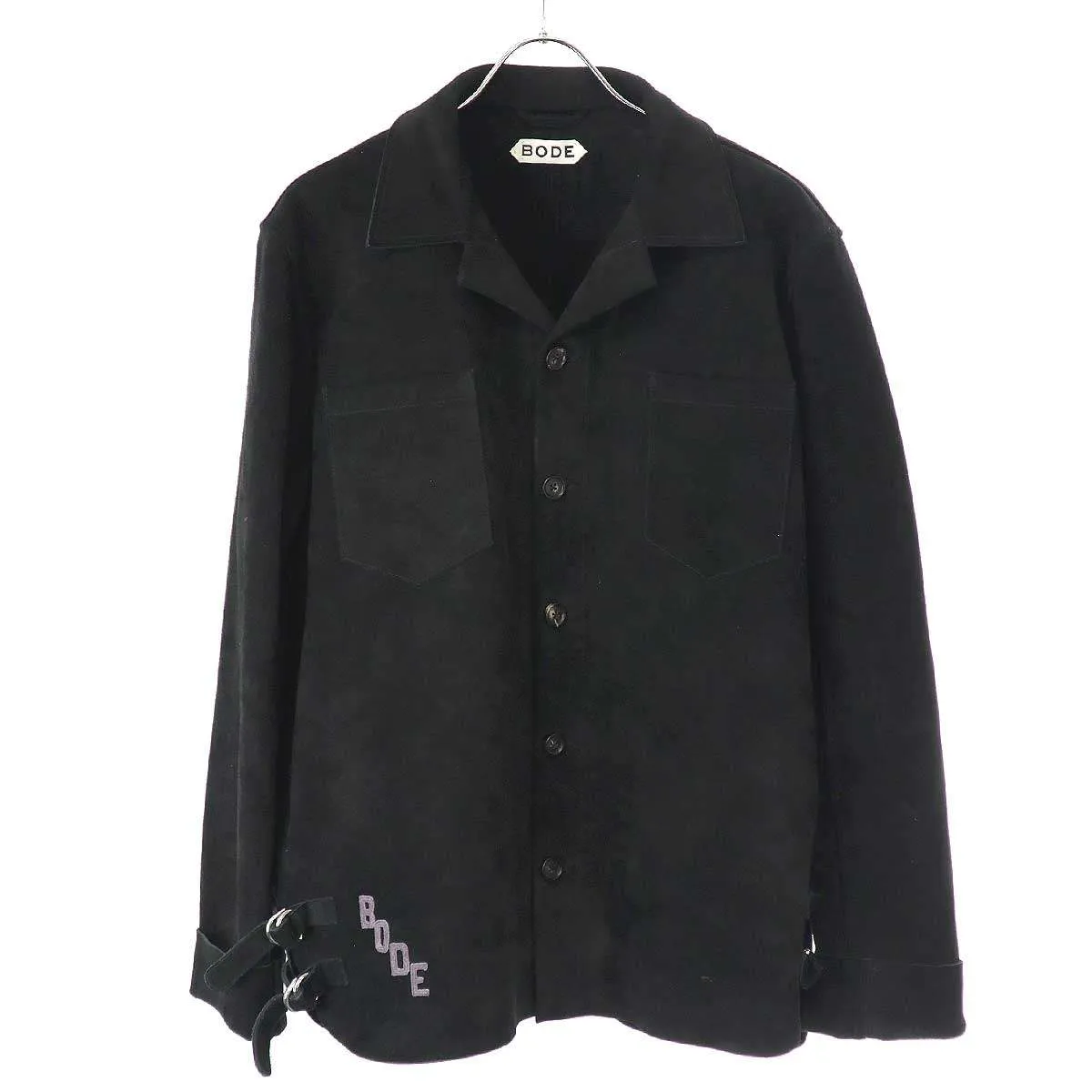 BODE ボーディー Cow Suede Lether Jacket カウスエードレザージャケット