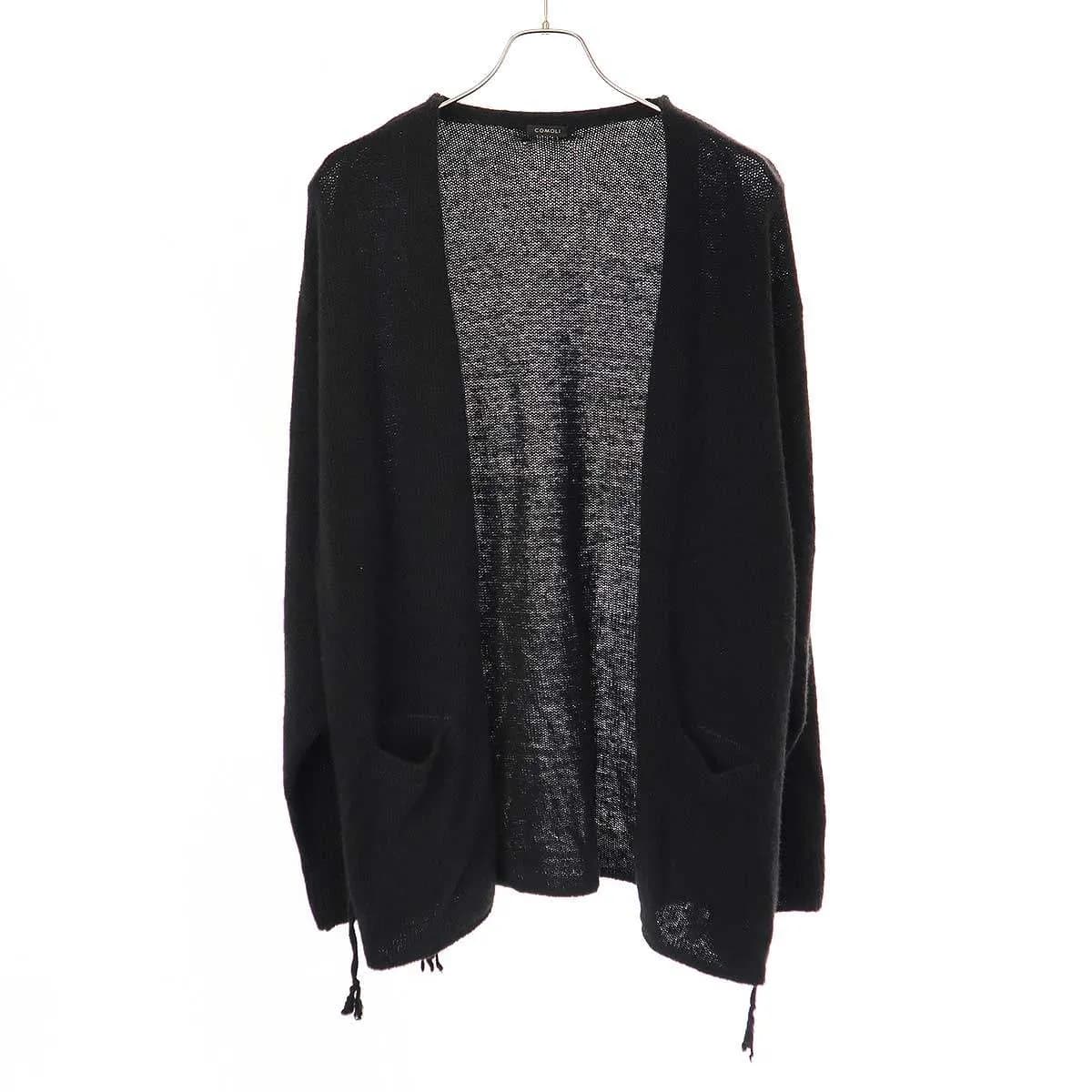COMOLI コモリ 24AW カシミヤ製品染 カーディガン A03-06001