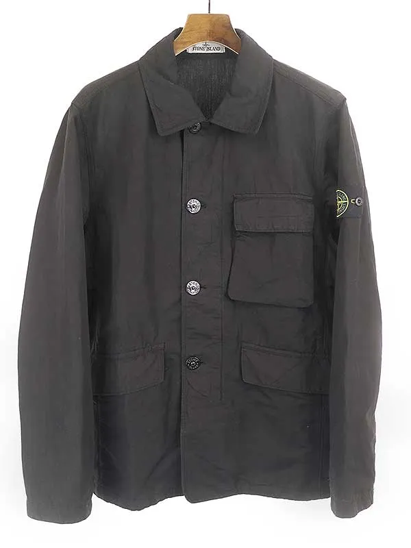 STONE ISLAND ストーンアイランド 22SS コットンミリタリーシャツジャケット
