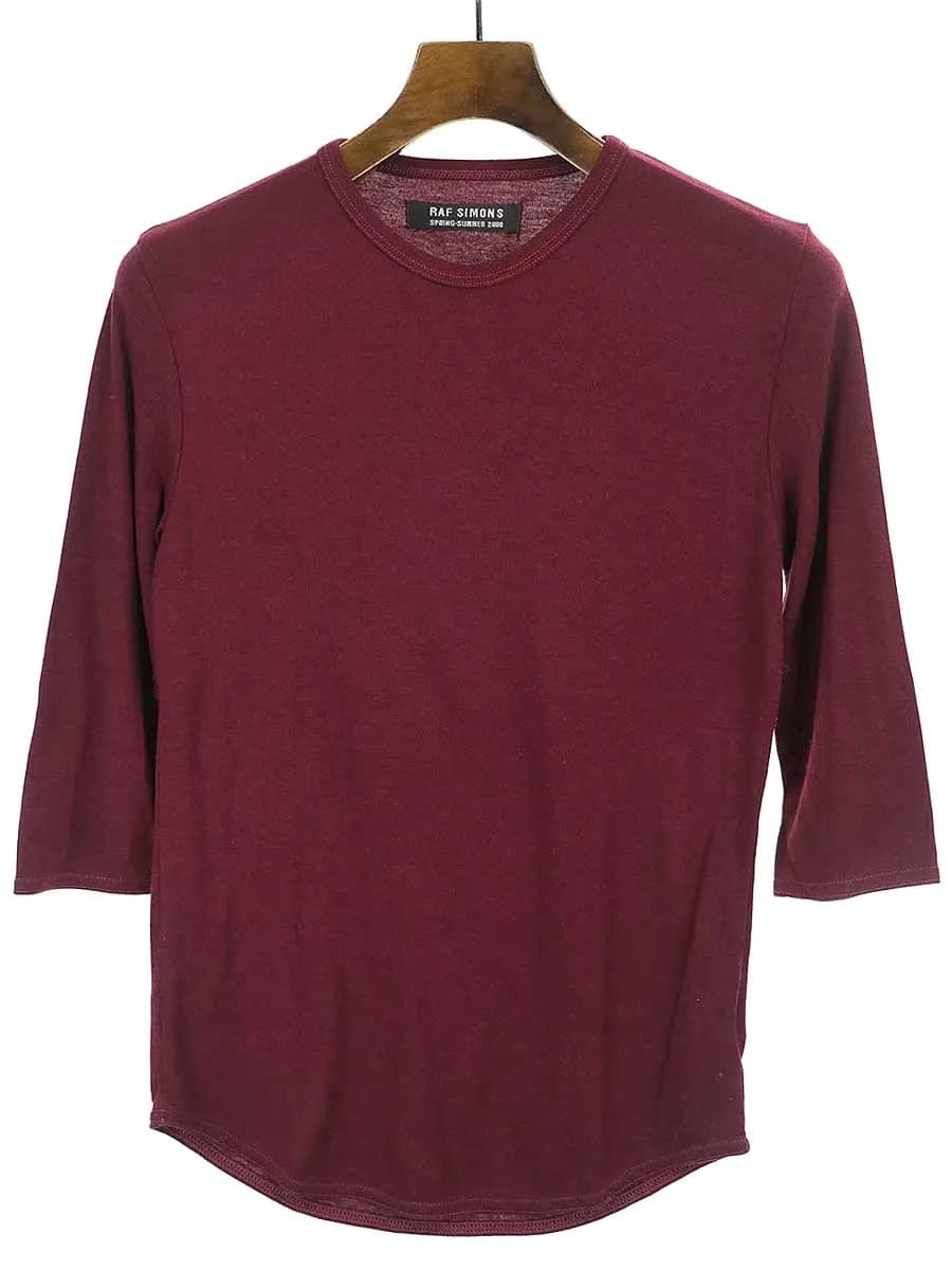 RAF SIMONS ラフシモンズ 2000SS 七部袖カットソー