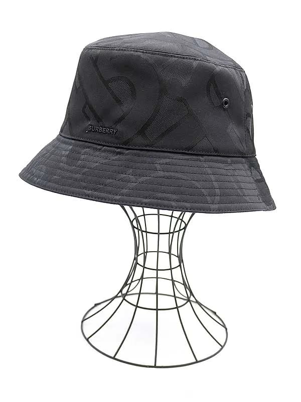 BURBERRY バーバリー モノグラムジャガードバケットハット