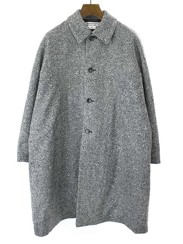 COMME des GARCONS コムデギャルソンコムデギャルソン 18AW パテッド ウールツイードコート RB-C004