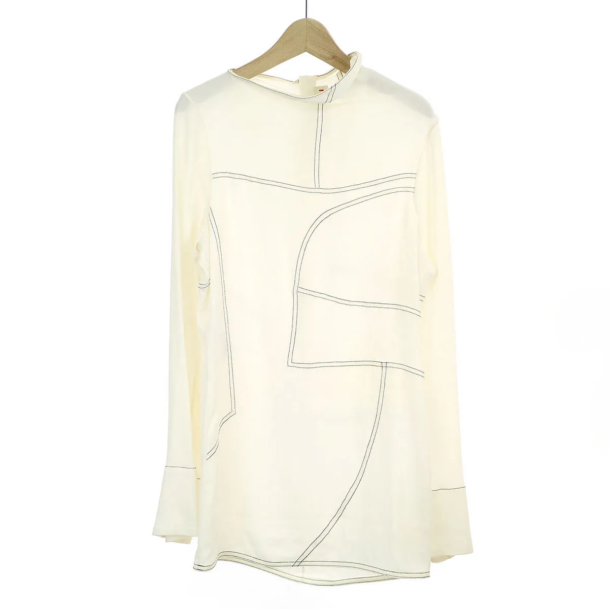 MARNI MARNI ステッチデザインプルオーバーシャツ