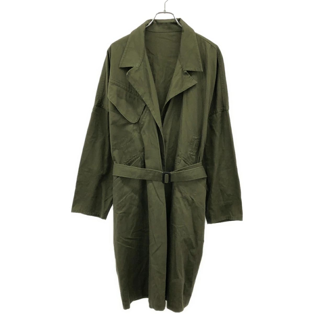 Yohji Yamamoto ビー ヨウジヤマモト 17AW コットンベルテッドコート NK-C54-008