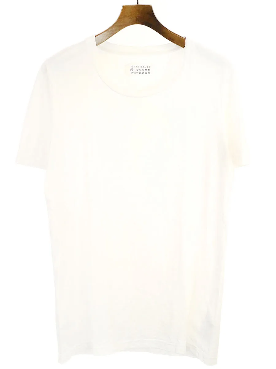 Maison Margiela メゾン マルタン マルジェラ10 16SS PACK TEE UネックプレーンTシャツ
