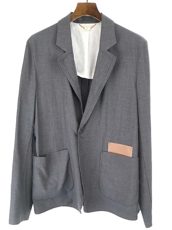 SUNSEA サンシー 18SS SNM-Blue-Jacke スーパーナイスマテリアルブルージャケット