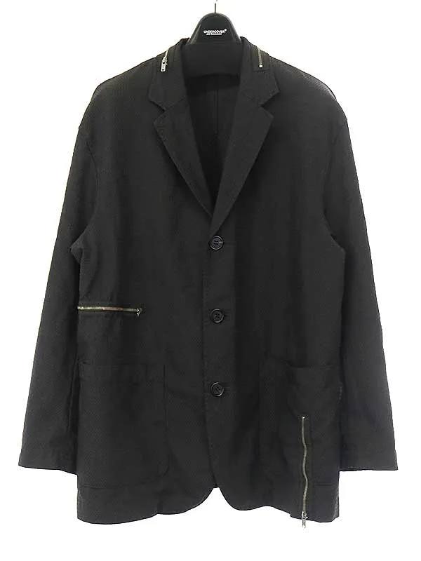 UNDERCOVER アンダーカバー 23SS ジップデザインポリエステルセットアップスーツ