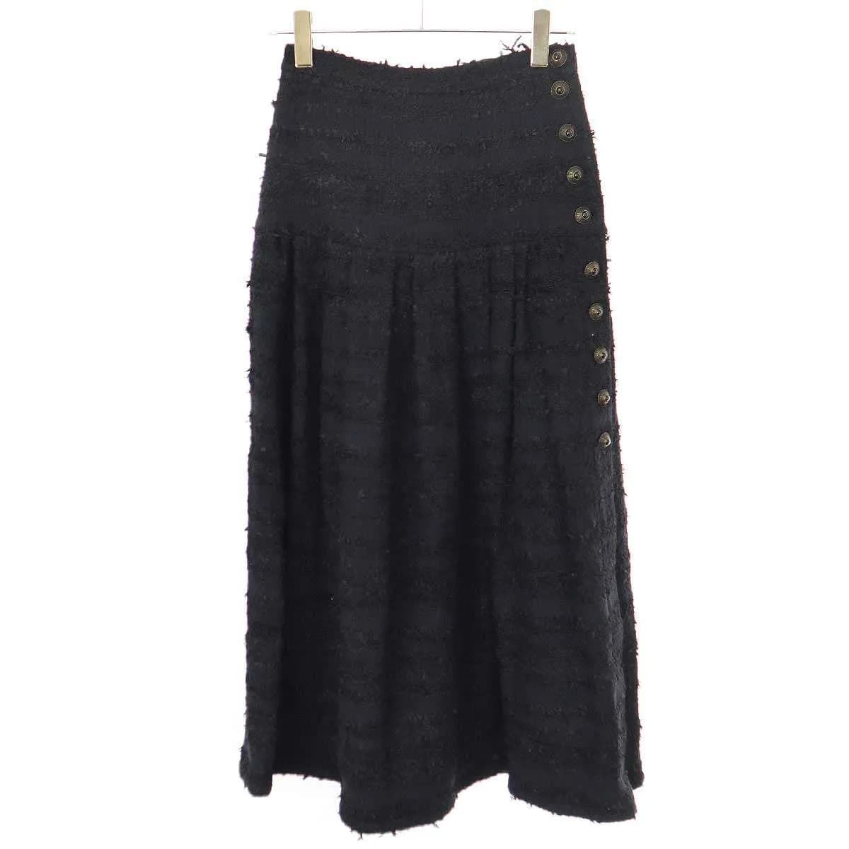 MADISON BLUE マディソンブルー 22SS GATHER LONG SKIRT TWEED ギャザーツイードロングスカート MB221-6008
