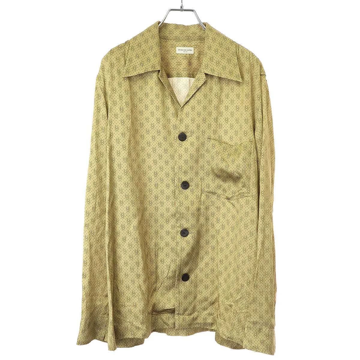 DRIES VAN NOTEN ドリスヴァンノッテン COOPER 3160 M.W.SHIRT レーヨンシャツジャケット