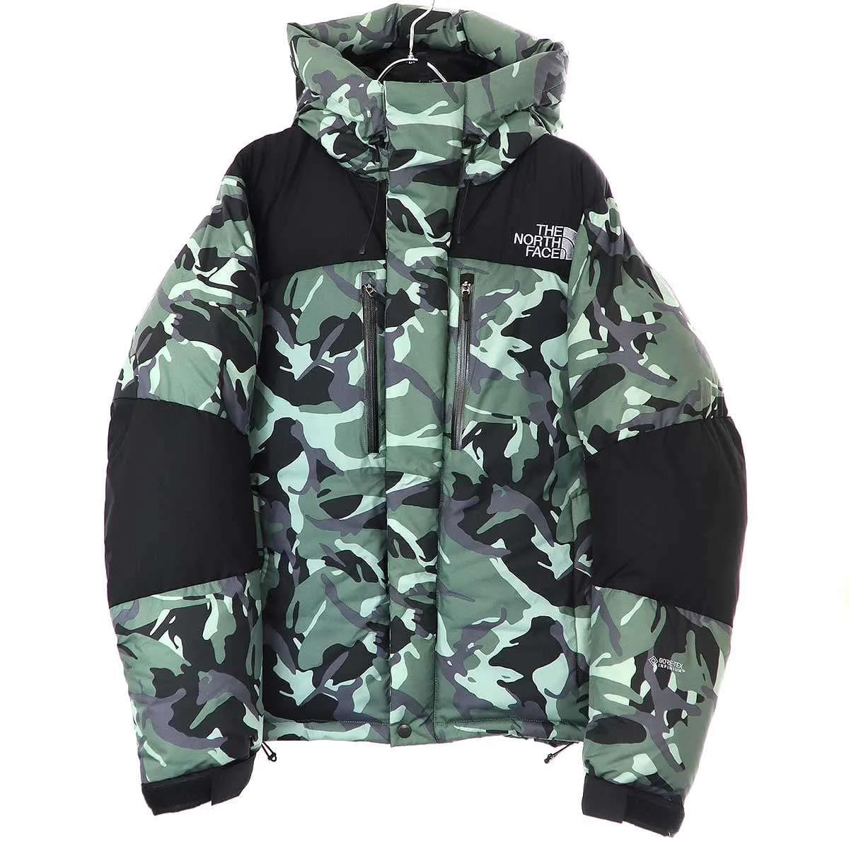 THE NORTH FACE ザノースフェイス Novelty Baltro Light Jacket Laurel Wreath Green Camo バルトロ カモフラ ダウンジャケット