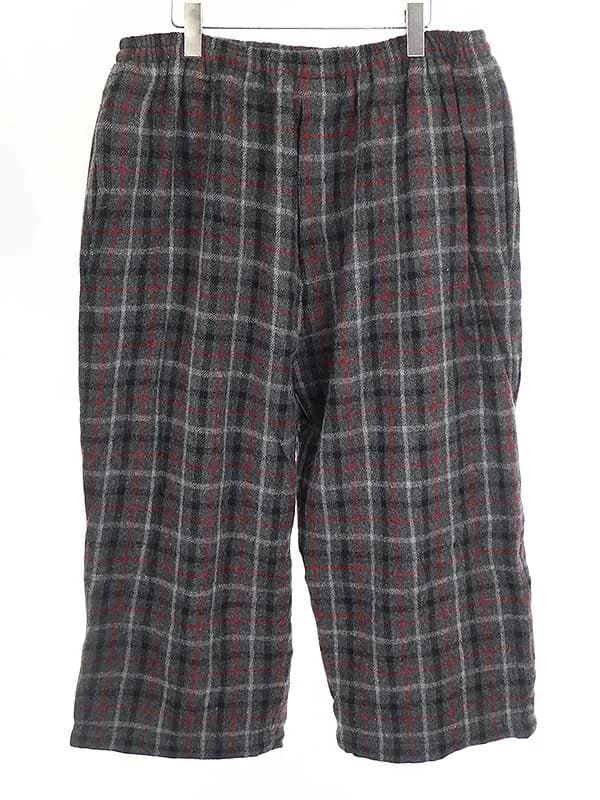 UNDERCOVER アンダーカバー 20AW WOOL CHECK SHRIVEL PANTS ウールイージーパンツ